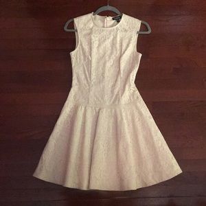 Cream Bebe dress